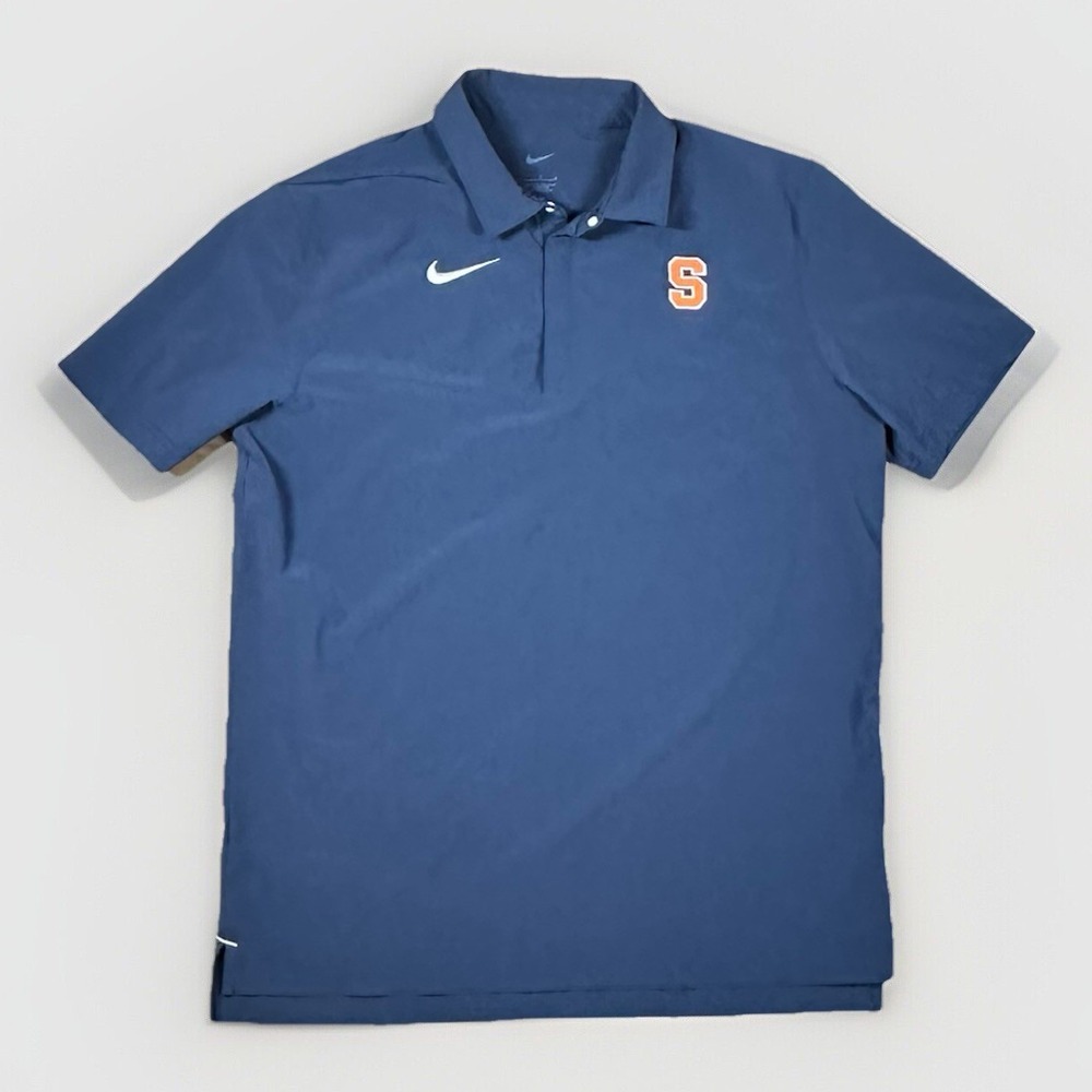 Nike Dri-Fit Large Official On Field Apparel blue Stanford Football polo